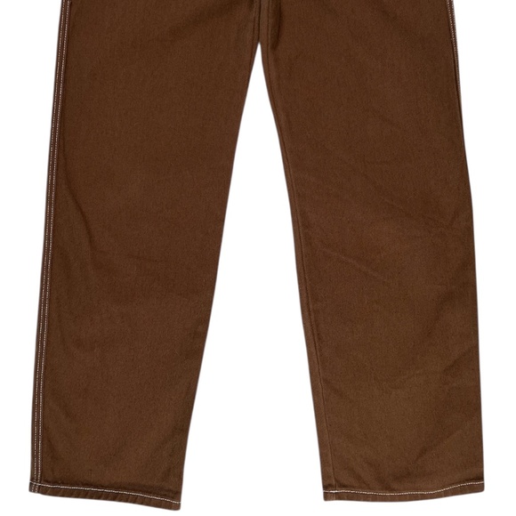 Reformation Cowboy High Rise Straight Jeans in Chocolate Brown Size 29 - Picture 8 of 15